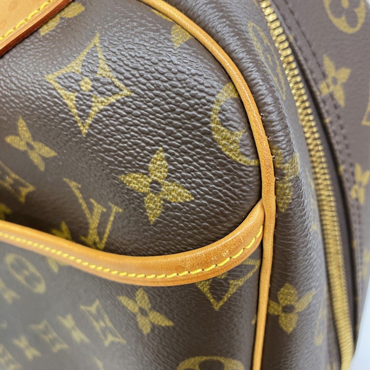 Louis Vuitton Handbag Monogram Deauville Brown — view 7
