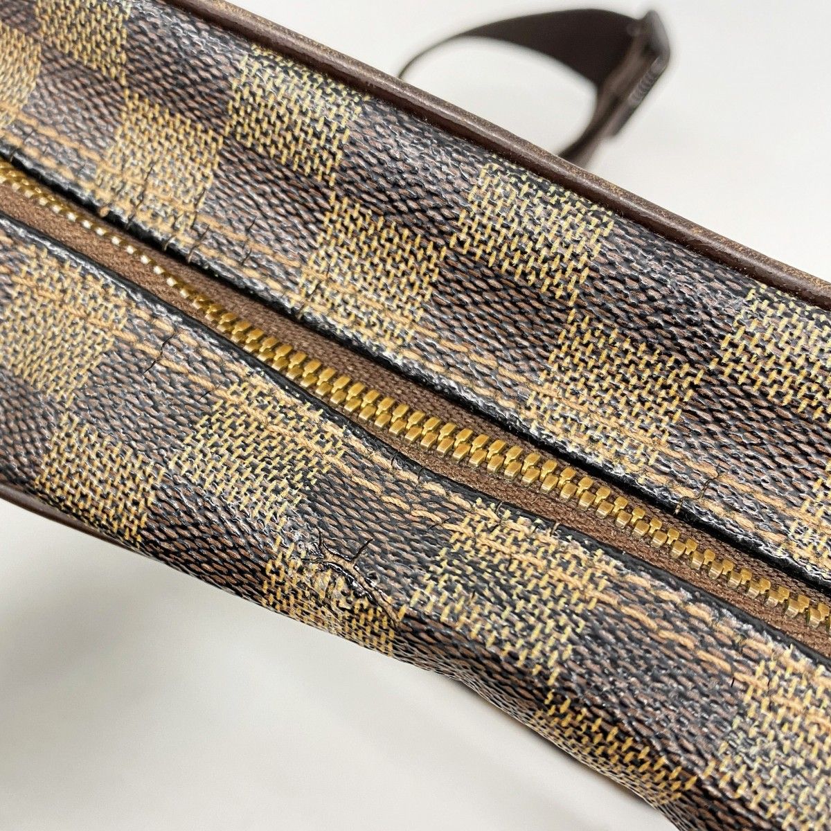 Louis Vuitton Shoulder Bag Damier Olaf PM Ebene — view 7