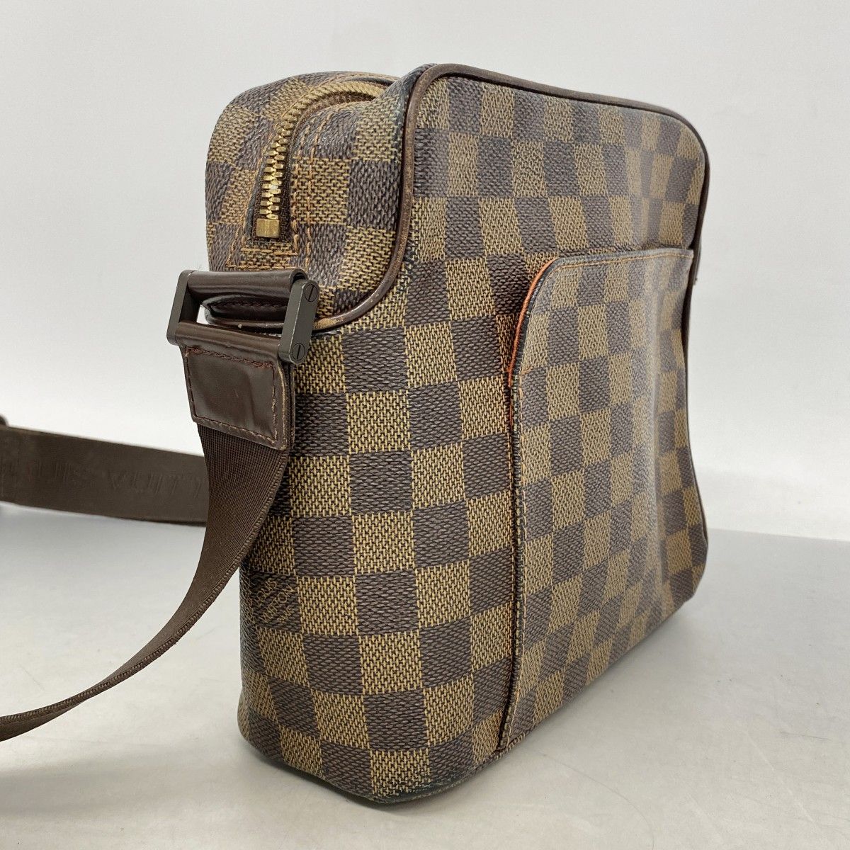 Louis Vuitton Shoulder Bag Damier Olaf PM Ebene — view 2