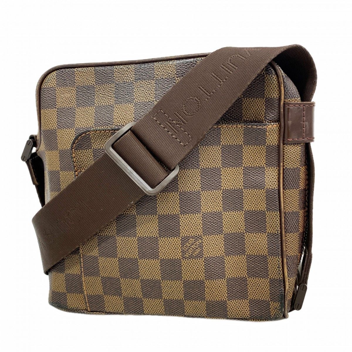 Louis Vuitton Shoulder Bag Damier Olaf PM Ebene