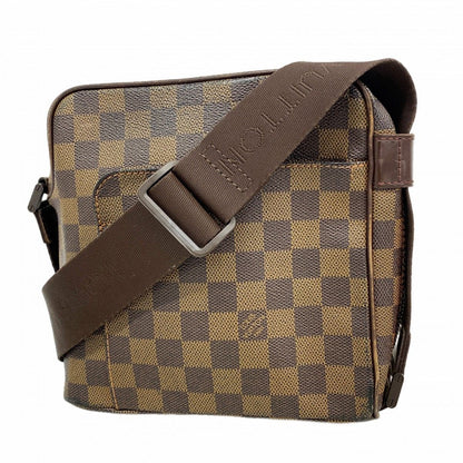 Louis Vuitton Shoulder Bag Damier Olaf PM Ebene