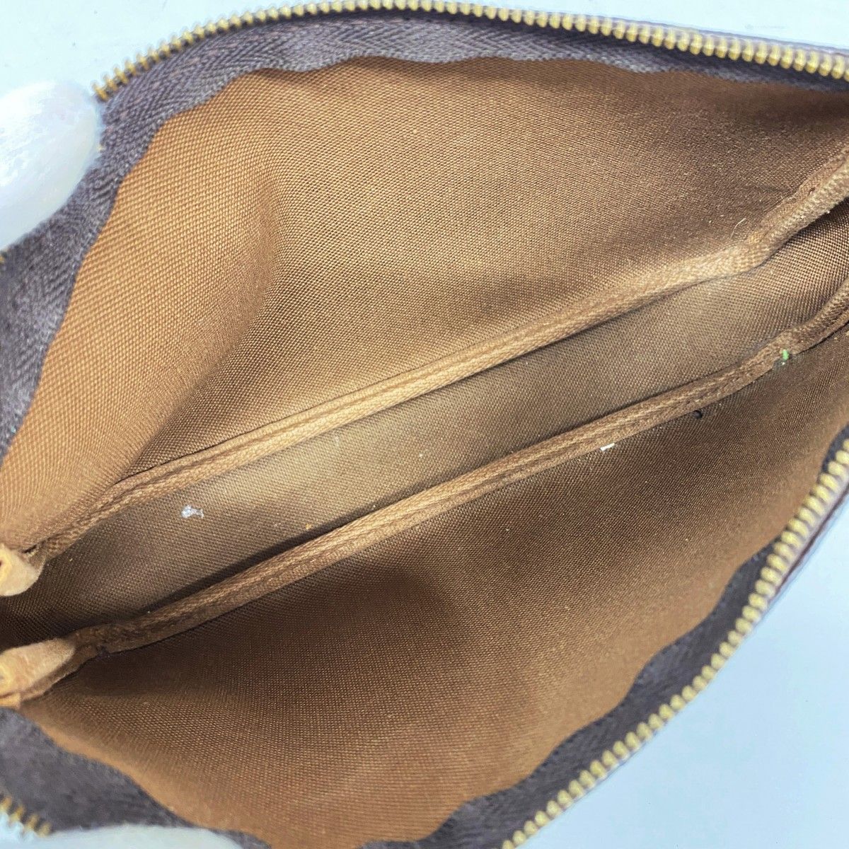 Louis Vuitton Pouch Monogram Pochette Soir Brown — view 4