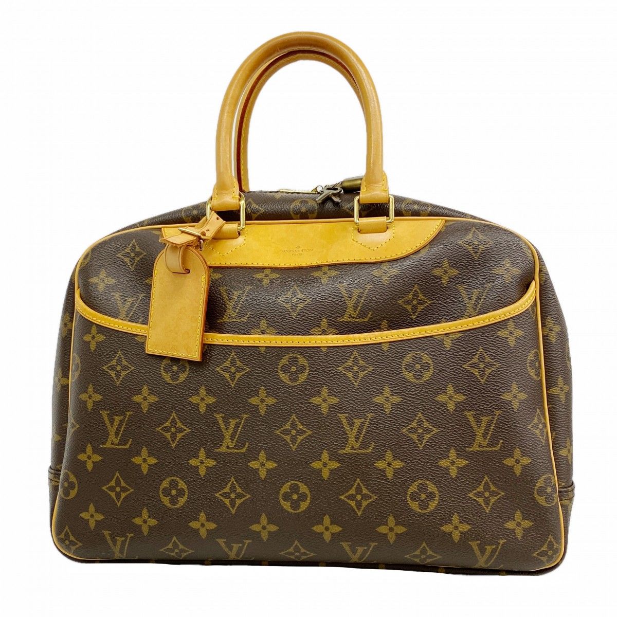 Louis Vuitton Handbag Monogram Deauville Brown