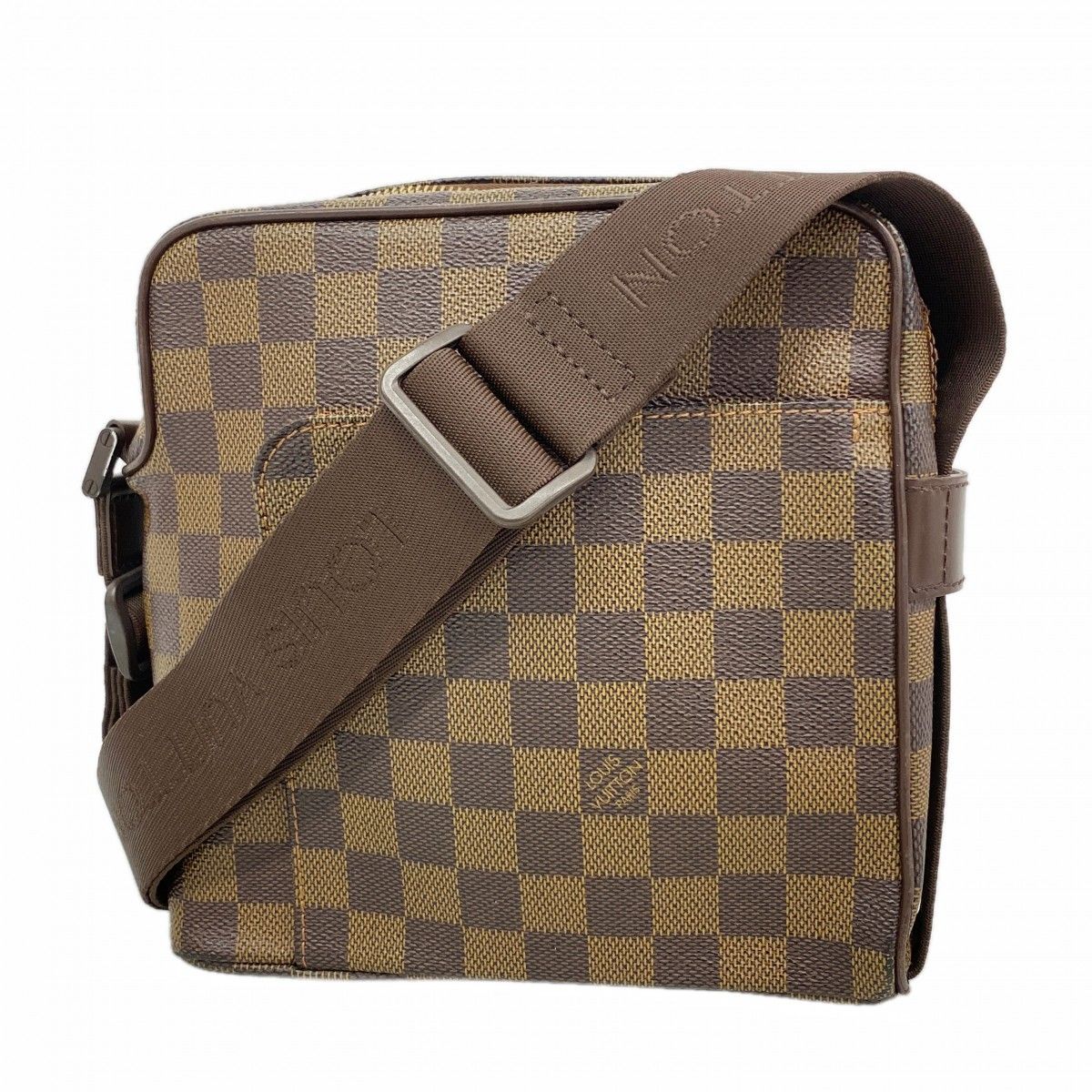 Louis Vuitton Shoulder Bag Damier Olaf PM Ebene