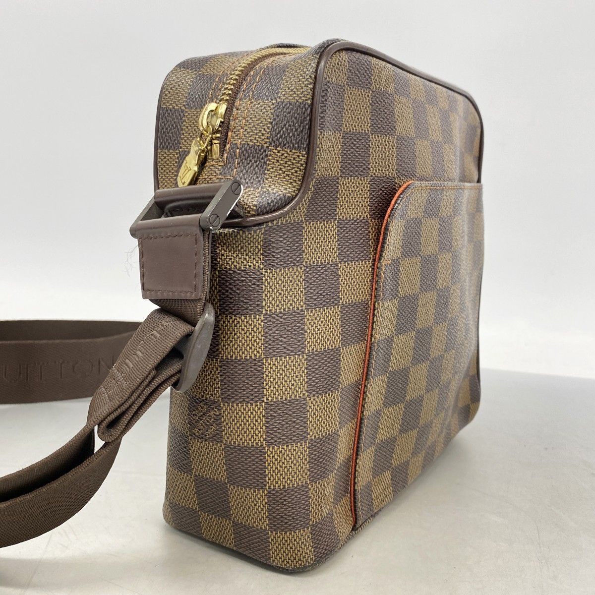 Louis Vuitton Shoulder Bag Damier Olaf PM Ebene — view 2