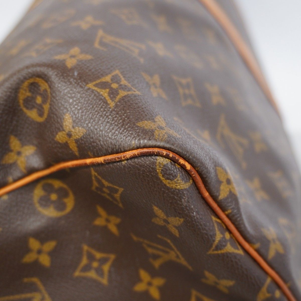 Louis Vuitton Boston Bag Monogram Keepall Bandouliere 60 Brown — view 8
