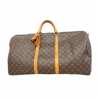 Louis Vuitton Boston Bag Monogram Keepall Bandouliere 60 Brown