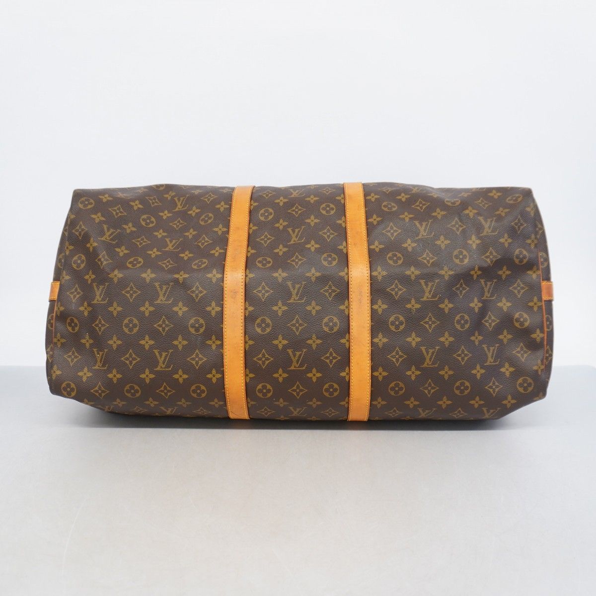 Louis Vuitton Boston Bag Monogram Keepall Bandouliere 60 Brown — view 3