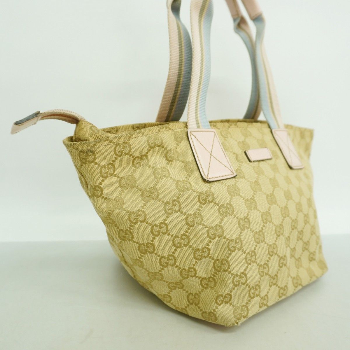 Gucci Handbag GG Canvas Beige Gold — view 2