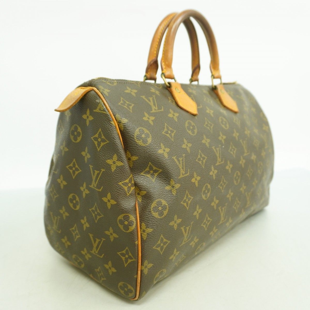 Louis Vuitton Handbag Monogram Speedy 35 Brown — view 2