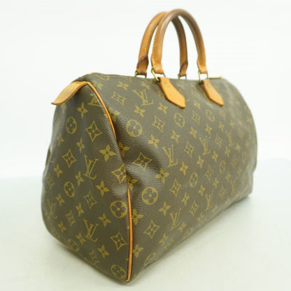 Louis Vuitton Handbag Monogram Speedy 35 Brown — view 2