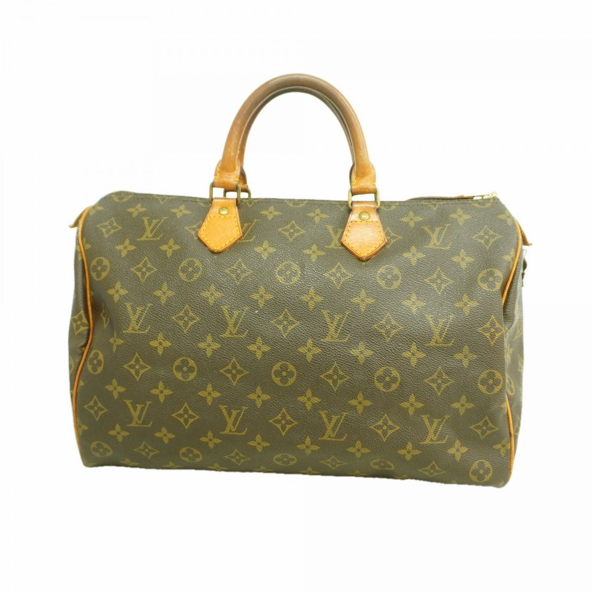 Louis Vuitton Handbag Monogram Speedy 35 Brown