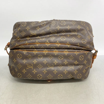 Louis Vuitton Shoulder Bag Monogram Saumur 35 Brown — view 3