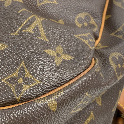 Louis Vuitton Shoulder Bag Monogram Saumur 35 Brown — view 6