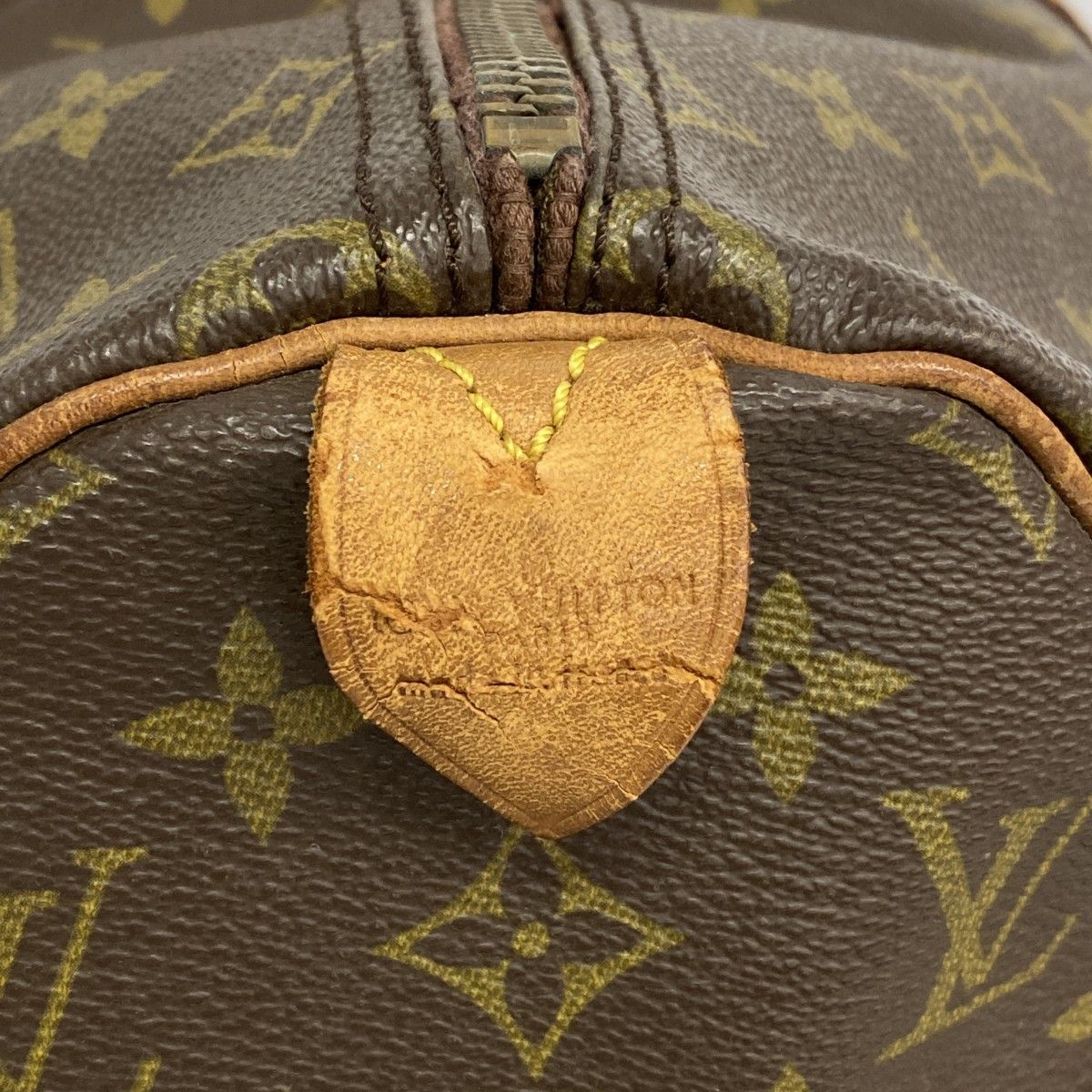 Louis Vuitton Boston Bag Monogram Keepall 45 Brown — view 5