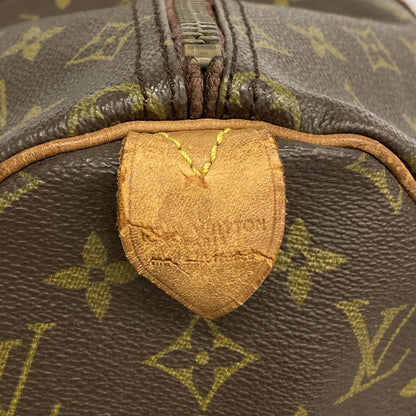 Louis Vuitton Boston Bag Monogram Keepall 45 Brown — view 5