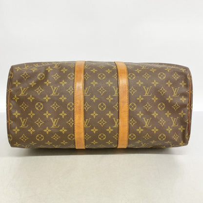 Louis Vuitton Boston Bag Monogram Keepall 45 Brown — view 3
