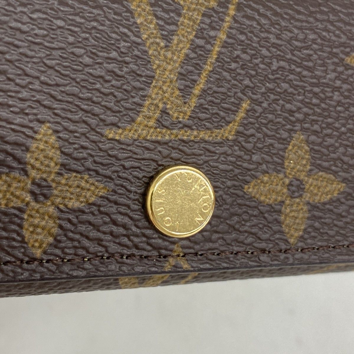 Louis Vuitton Key Case Monogram Multicles 4 Brown Key Holder — view 6