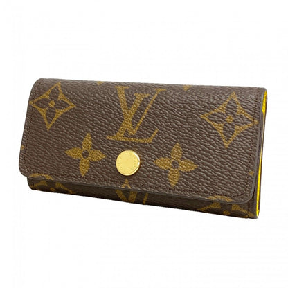 Louis Vuitton Key Case Monogram Multicles 4 Brown Key Holder
