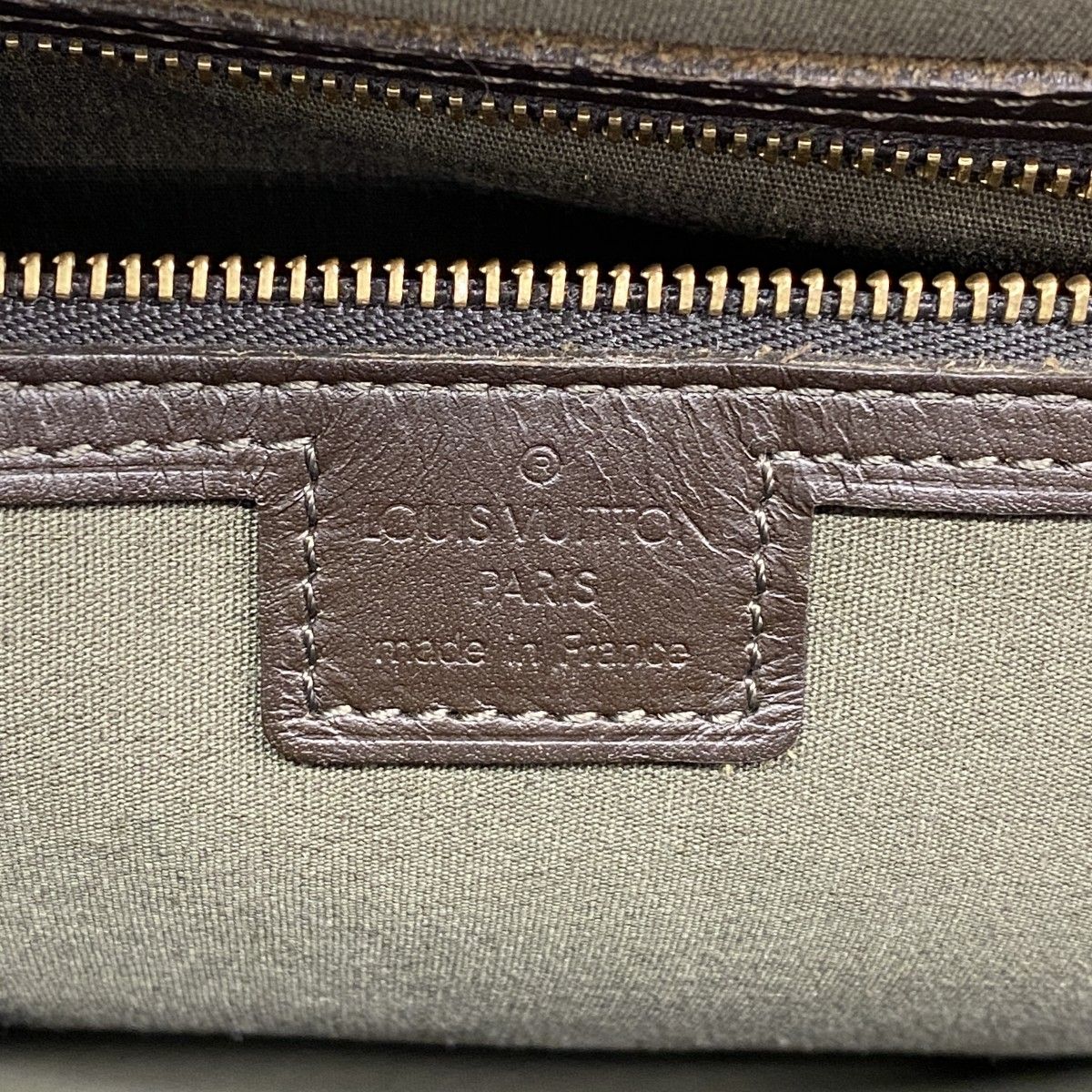 Louis Vuitton Handbag Monogram Mini GM Khaki — view 5