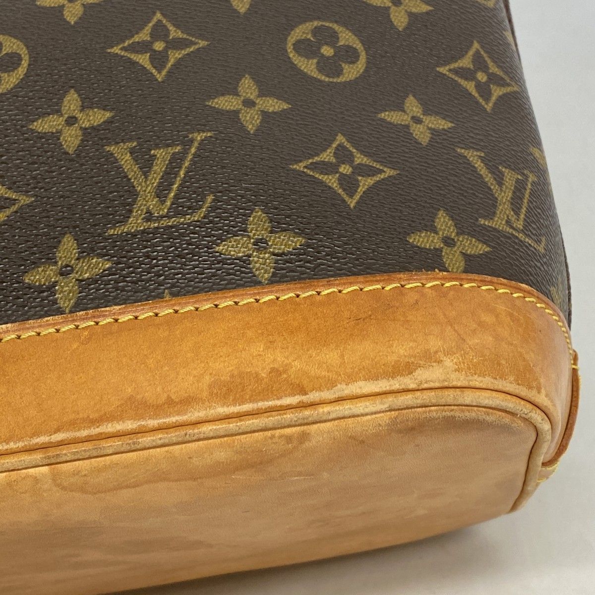 Louis Vuitton Handbag Monogram Alma Brown — view 6