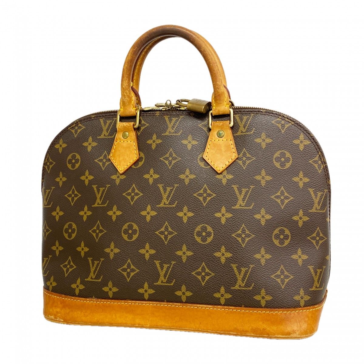 Louis Vuitton Handbag Monogram Alma Brown