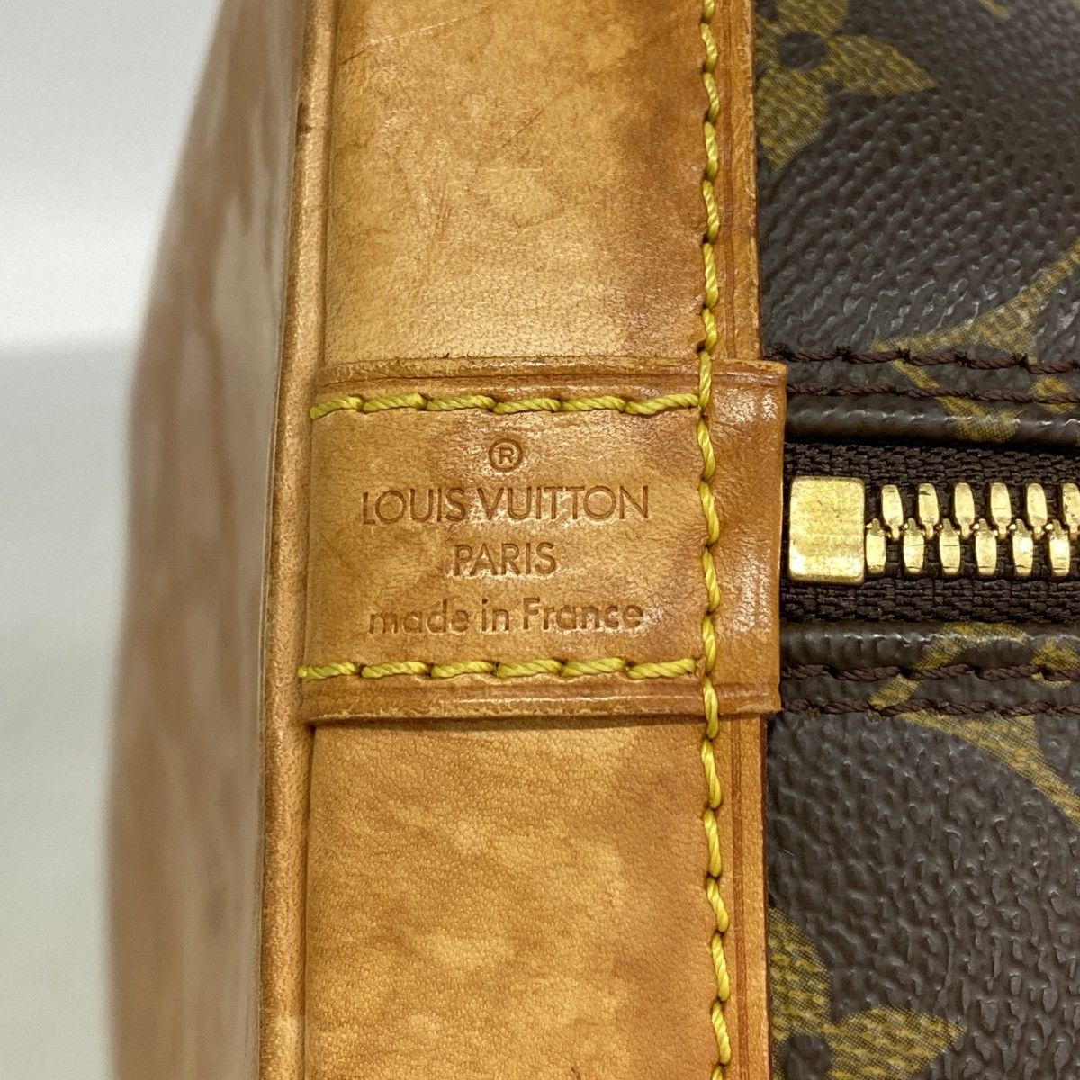 Louis Vuitton Handbag Monogram Alma Brown — view 5