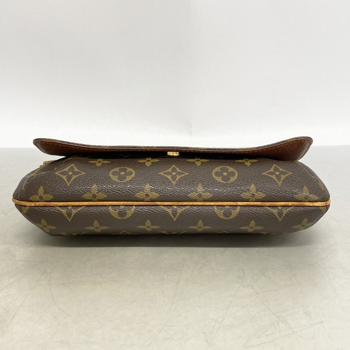 Louis Vuitton Shoulder Bag Monogram Musette Tango Short Strap Brown — view 3