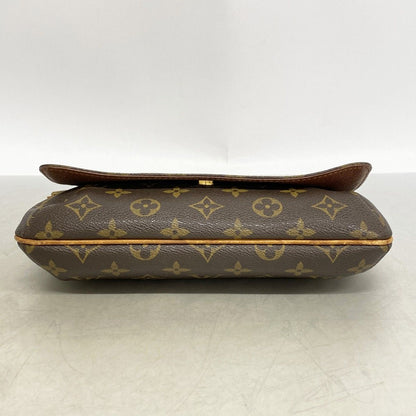 Louis Vuitton Shoulder Bag Monogram Musette Tango Short Strap Brown — view 3