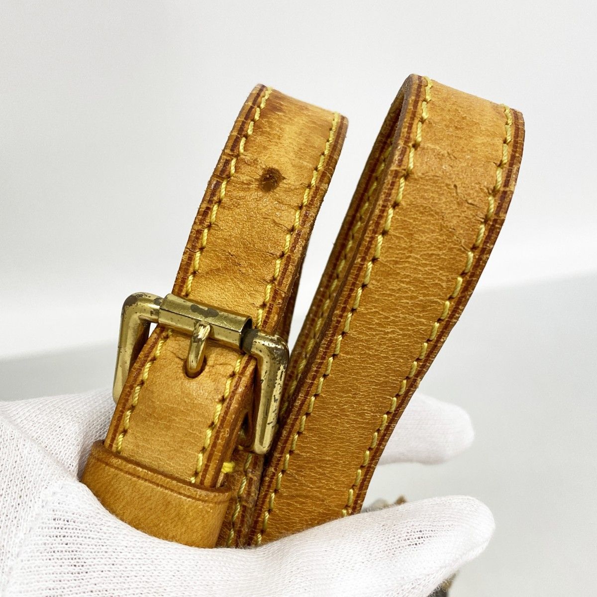 Louis Vuitton Shoulder Bag Monogram Musette Tango Short Strap Brown — view 7