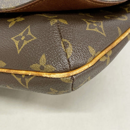 Louis Vuitton Shoulder Bag Monogram Musette Tango Short Strap Brown — view 6