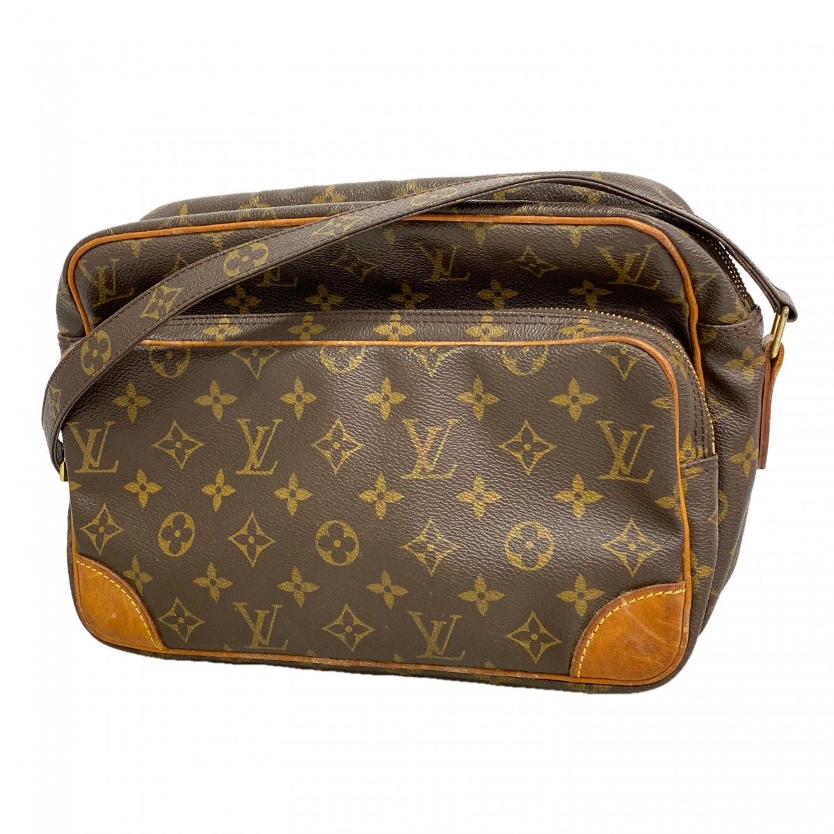 Louis Vuitton Shoulder Bag Monogram Nile Brown
