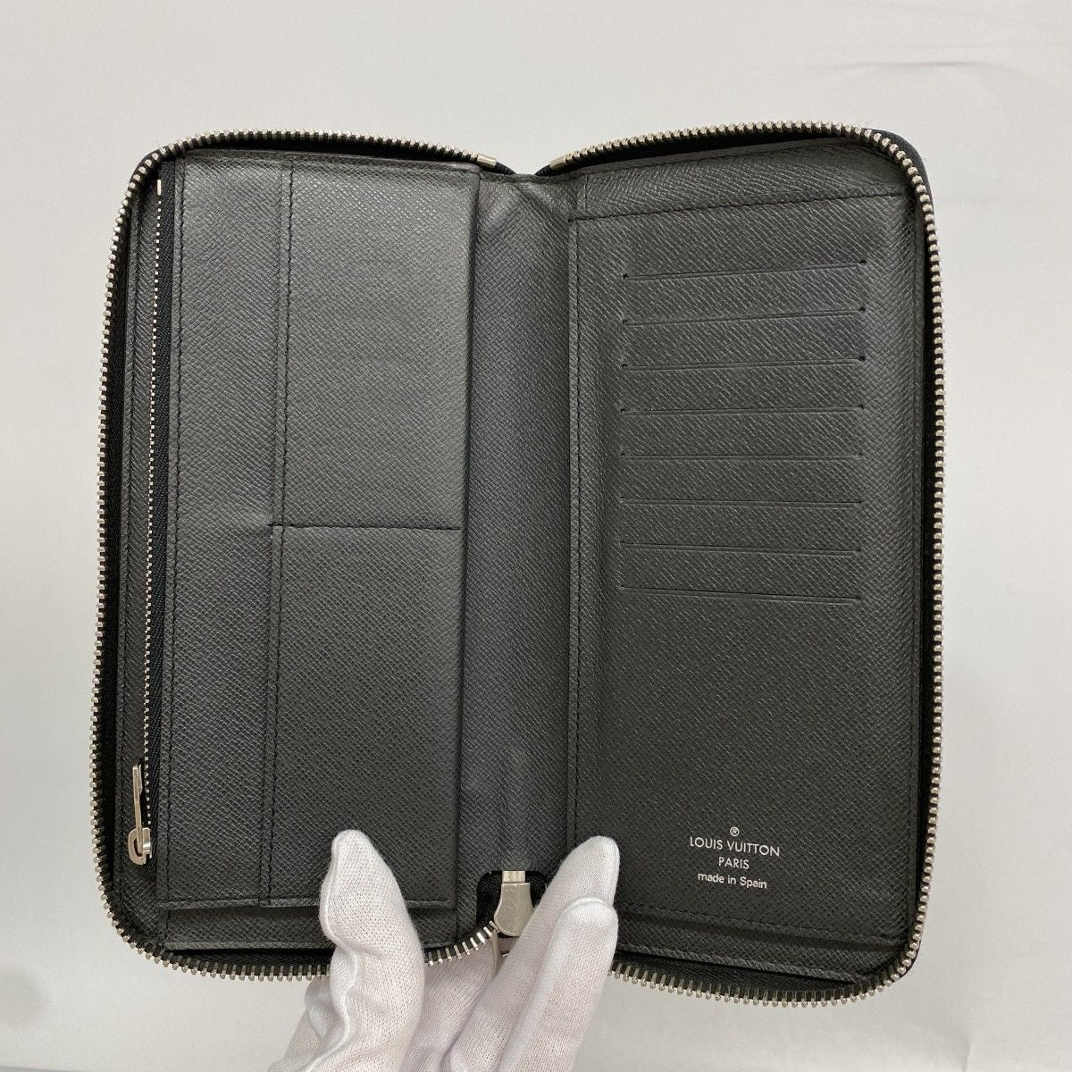 Louis Vuitton Wallet Taiga Zippy Walletvertical Ardoise — view 3
