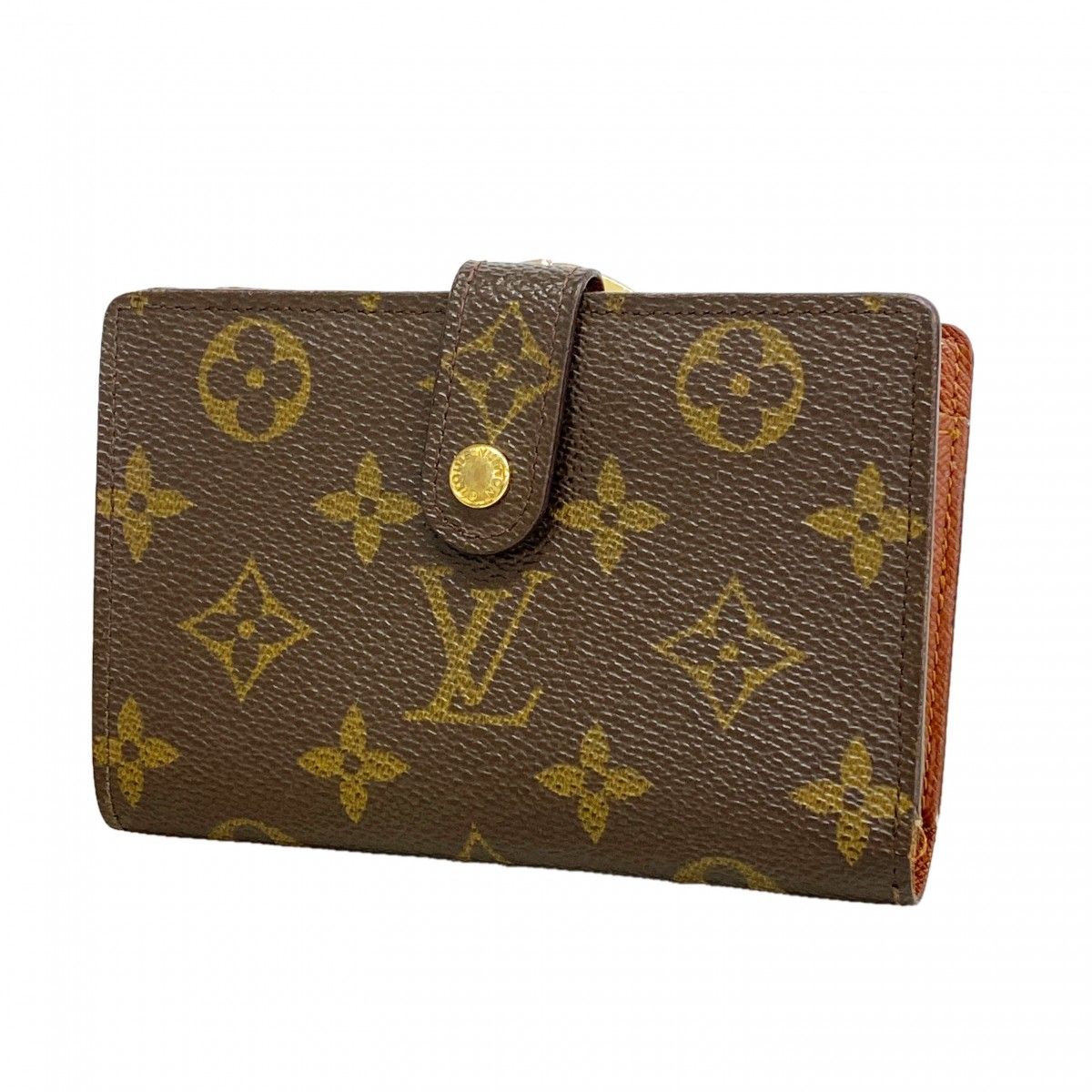 Louis Vuitton Wallet Monogram Porte-Monnaie Vier Viennois Brown