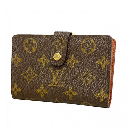 Louis Vuitton Wallet Monogram Porte-Monnaie Vier Viennois Brown