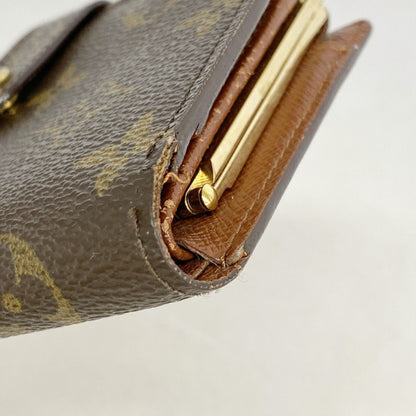 Louis Vuitton Wallet Monogram Porte-Monnaie Vier Viennois Brown — view 5