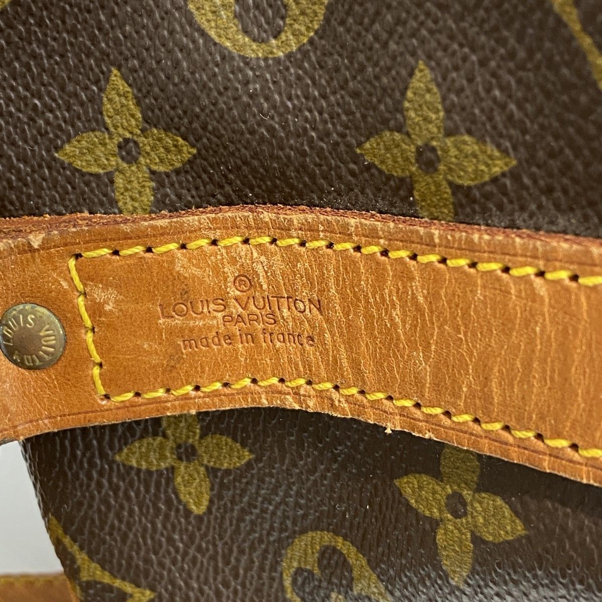 Louis Vuitton Boston Bag Monogram Keepall Bandouliere 55 Brown — view 5