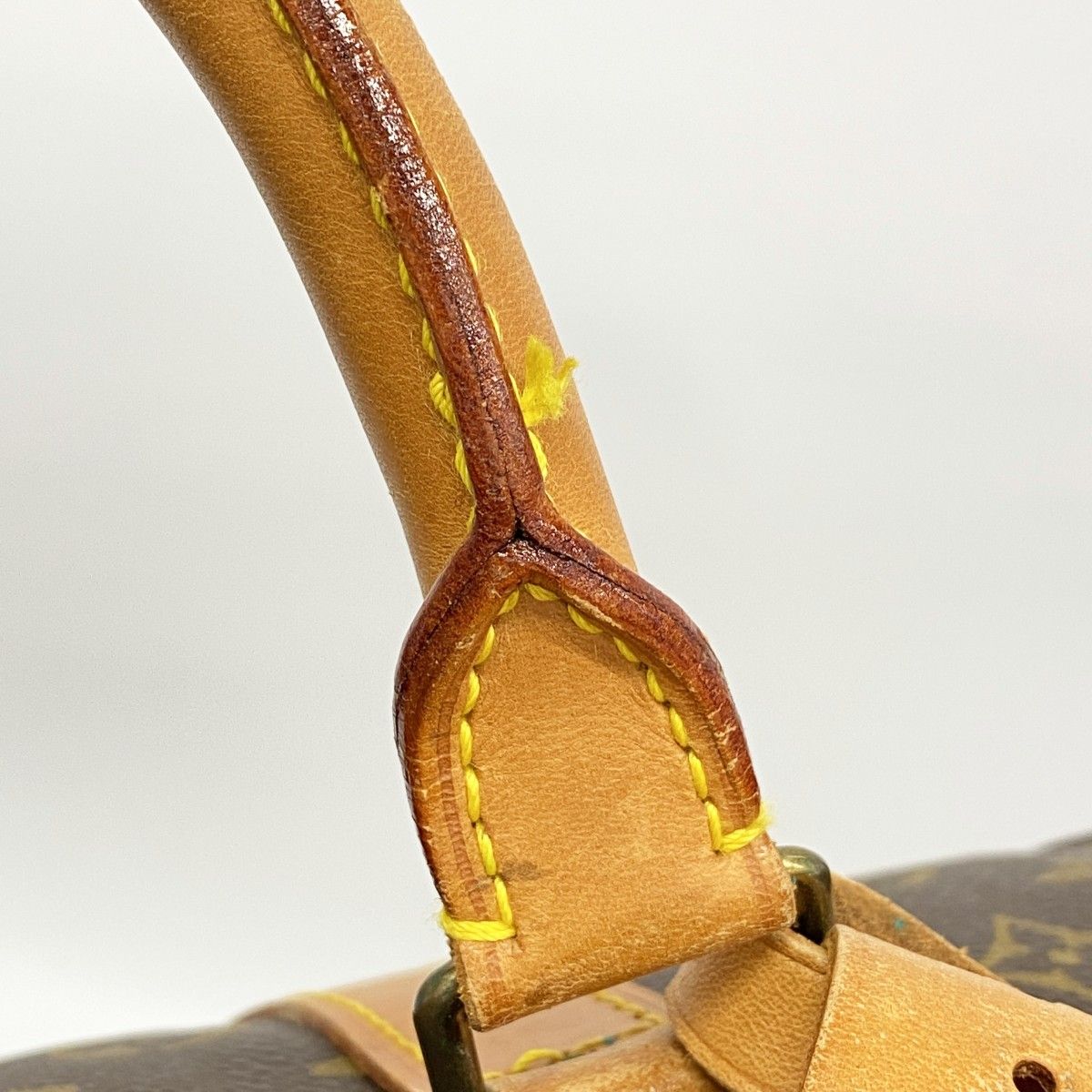 Louis Vuitton Boston Bag Monogram Keepall Bandouliere 55 Brown — view 6
