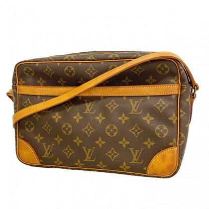 Louis Vuitton Shoulder Bag Monogram Trocadero 30 Brown