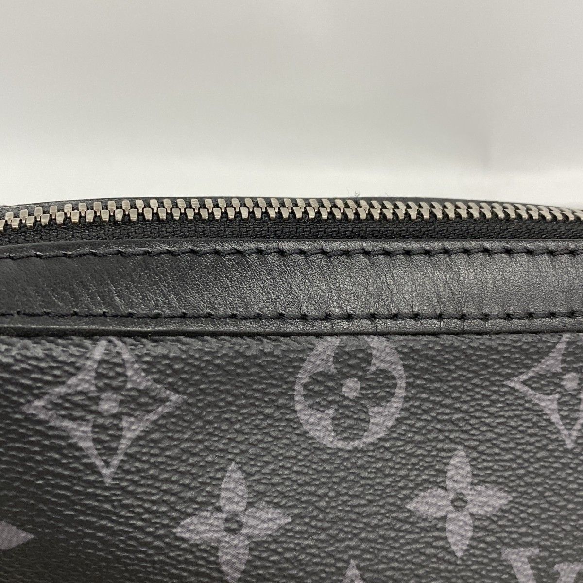 Louis Vuitton Shoulder Bag Monogram Eclipse Reverse Trio Messenger Black Gray — view 8