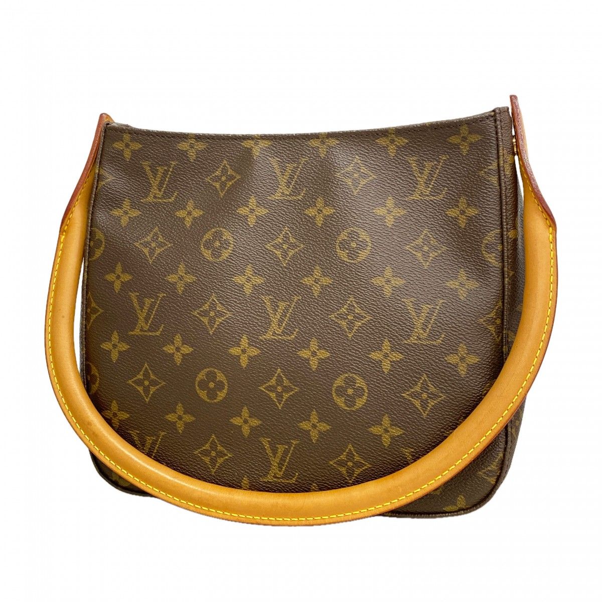 Louis Vuitton Shoulder Bag Monogram Looping MM Brown