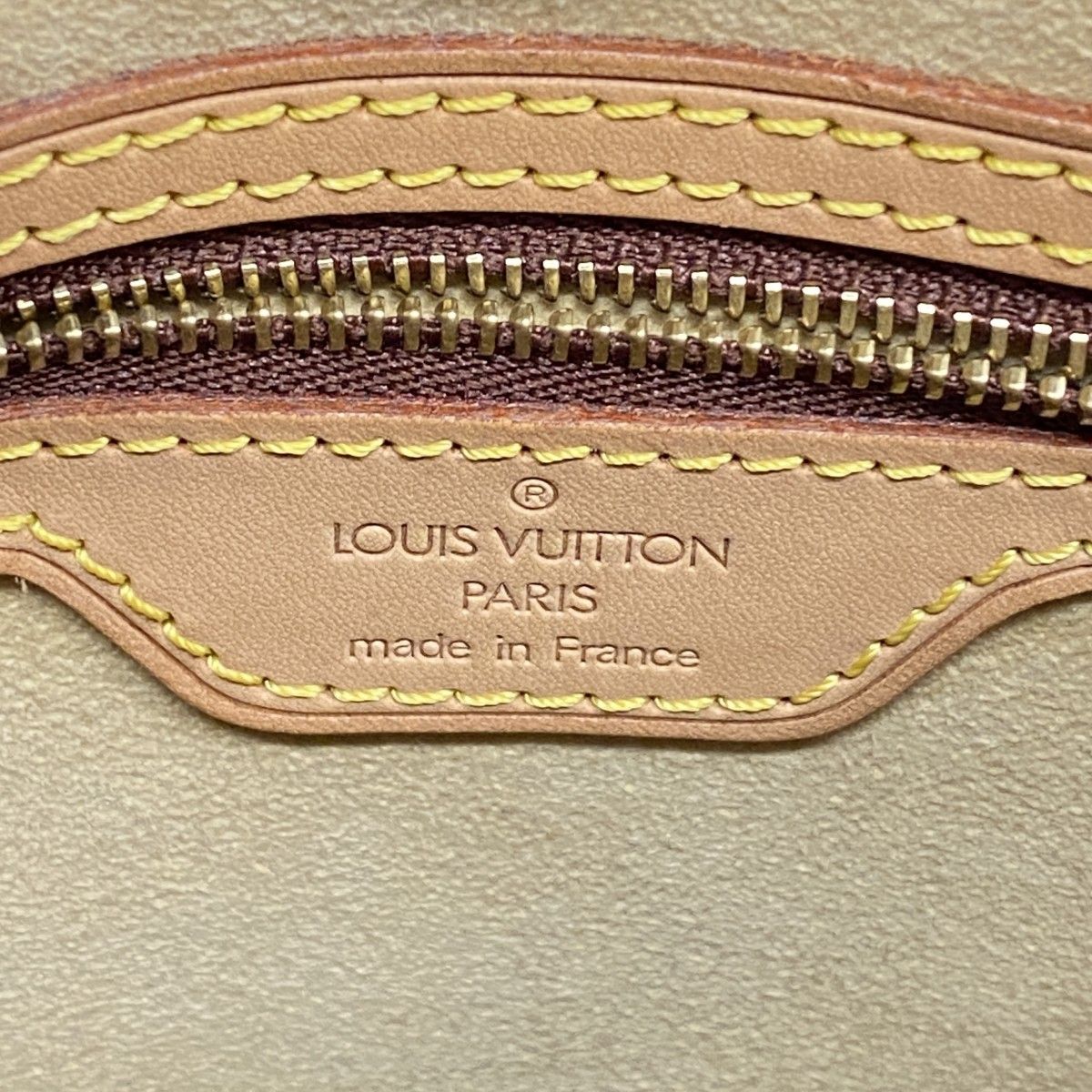 Louis Vuitton Shoulder Bag Monogram Looping MM Brown — view 5