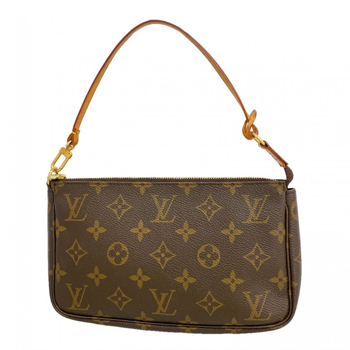 Louis Vuitton Pouch Monogram Pochette Soir Brown