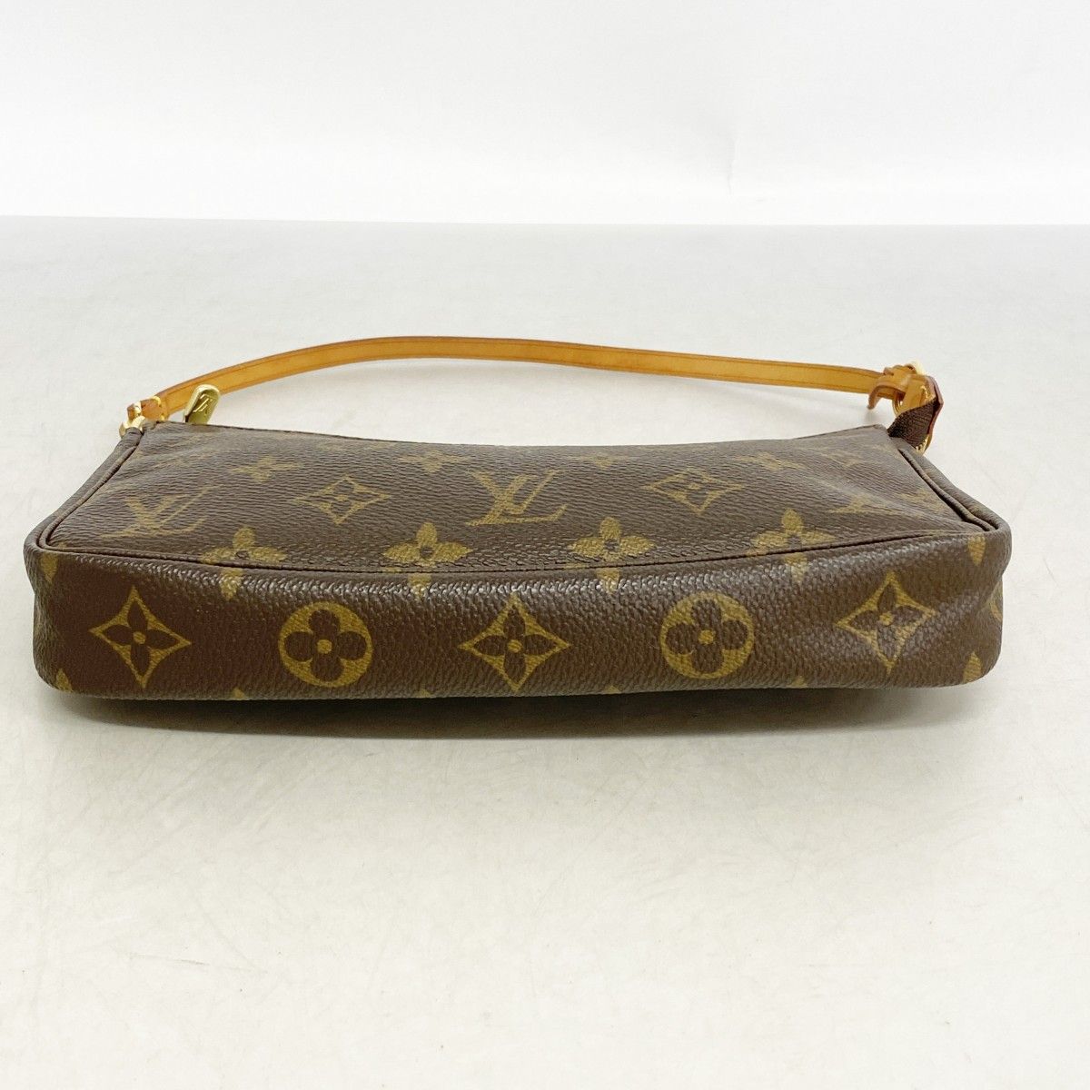 Louis Vuitton Pouch Monogram Pochette Soir Brown — view 3