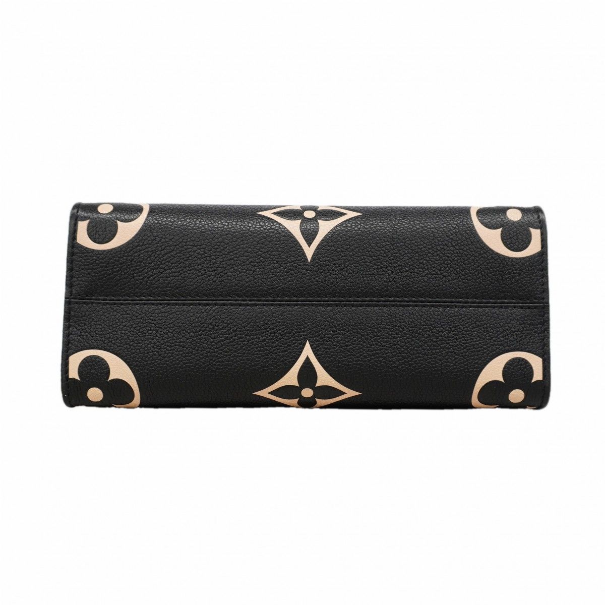 Louis Vuitton Handbag Monogram Empreinte Bicolor On The Go PM Black Beige 2-Way — view 3