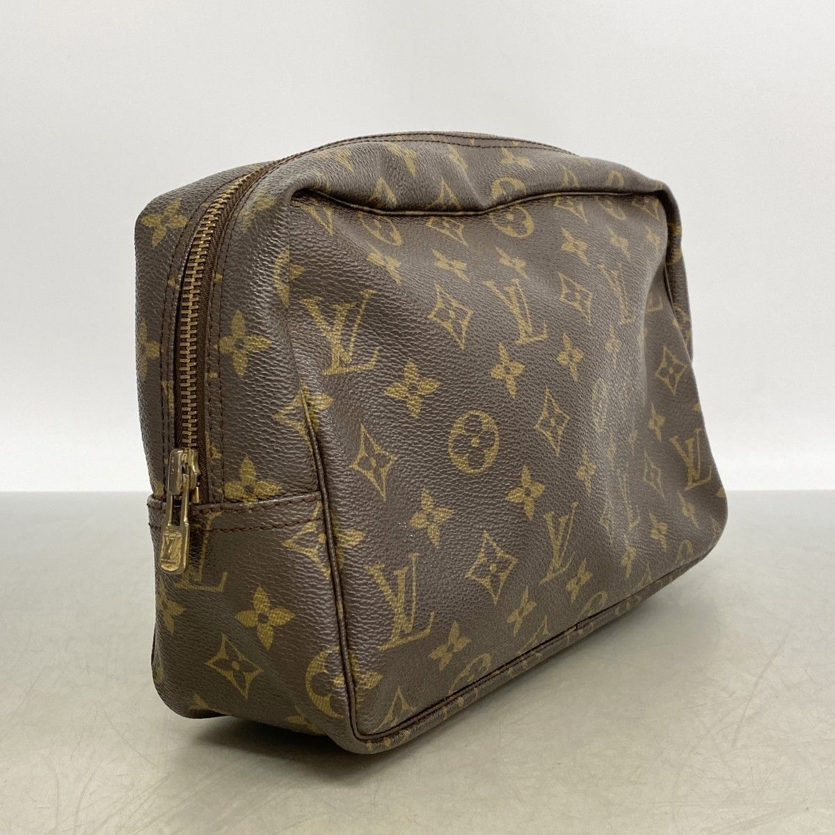 Louis Vuitton Pouch Monogram Trousse Toilet 28 Brown — view 2
