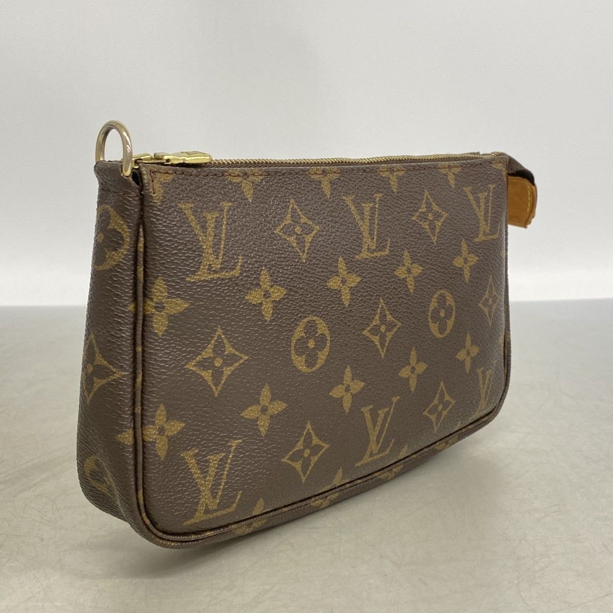 Louis Vuitton Pouch Monogram Pochette Soir Brown — view 2