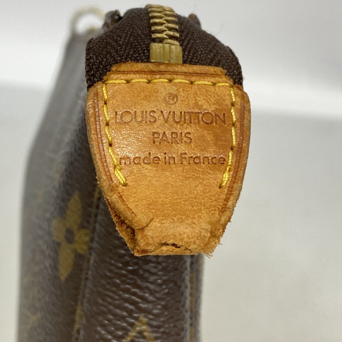 Louis Vuitton Pouch Monogram Pochette Soir Brown — view 5