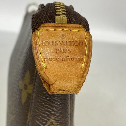 Louis Vuitton Pouch Monogram Pochette Soir Brown — view 5