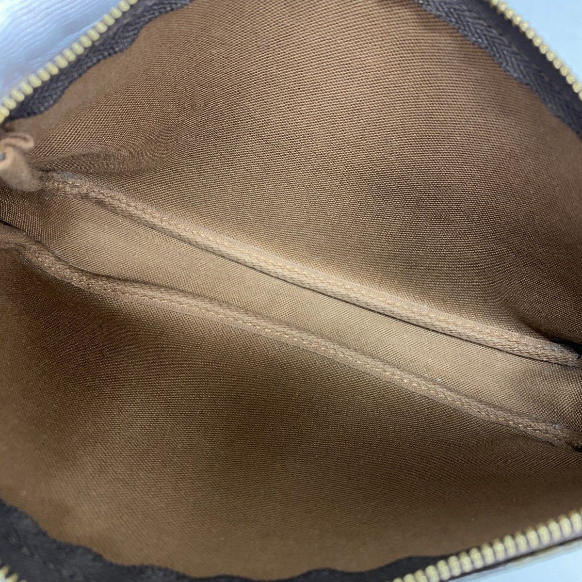 Louis Vuitton Pouch Monogram Pochette Soir Brown — view 4